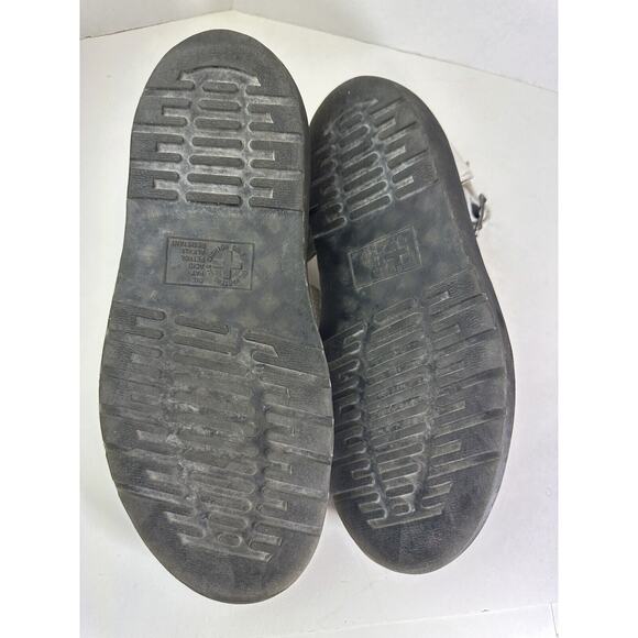 Doc Dr Martens Clarissa II Quad White Milled Nappa Leather Gladiator Sandals 11 - Picture 6 of 16